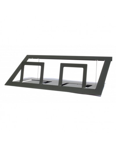 Window box holder anthracite 50 cm