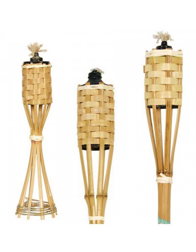 Bambus-Fackel