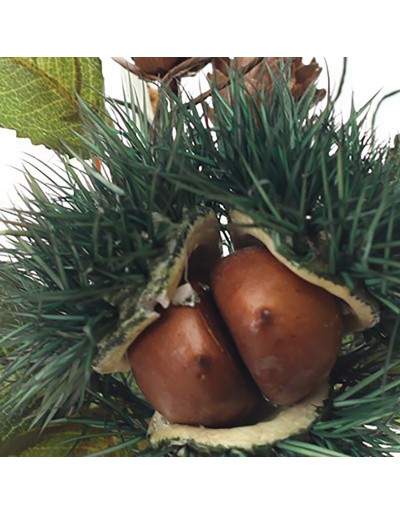 Artificial chestnuts and curls