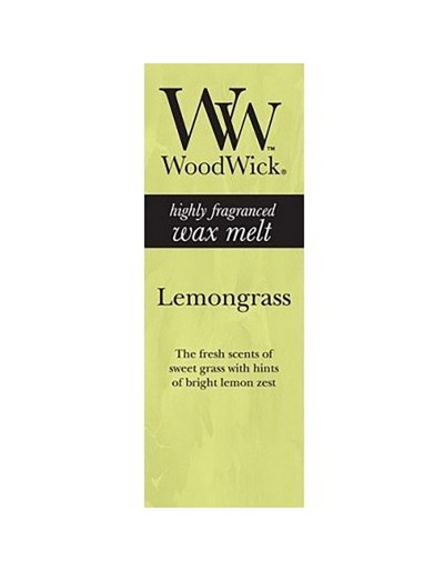 Woodwick lemongrass tartare for essence burner