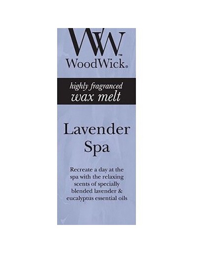 Tartina de lavanda woodwick para queimador de essência