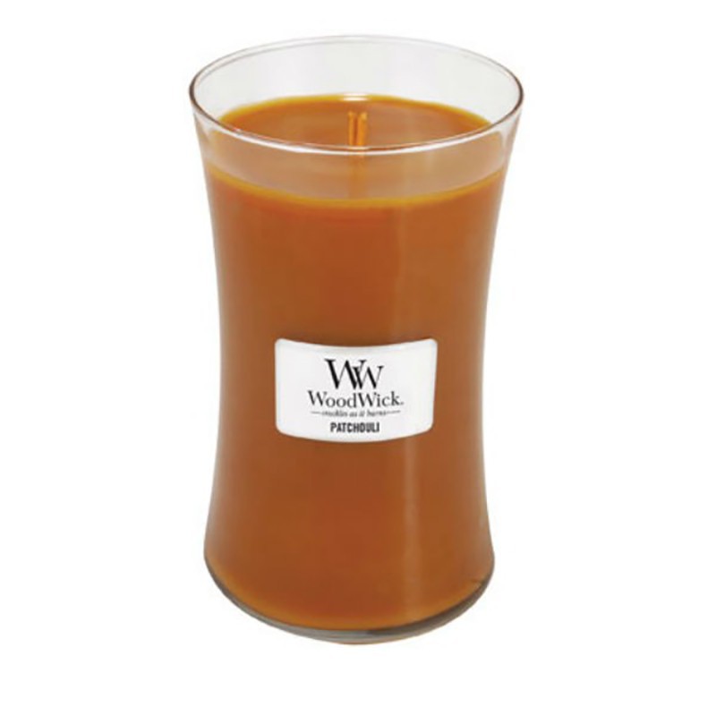 Woodwick candle maxi to patchouli