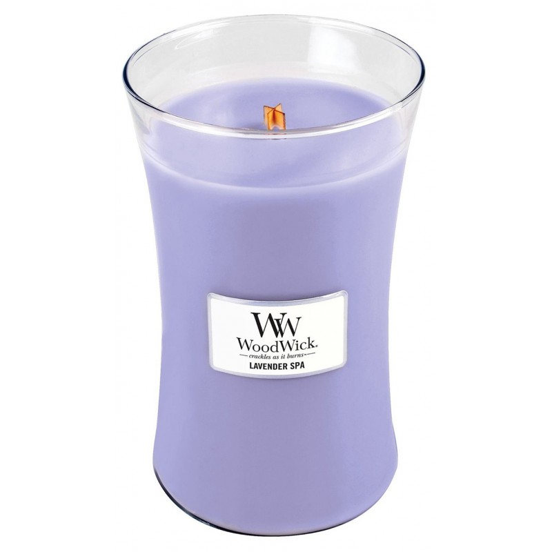 Vela de Woodwick maxi lavanda