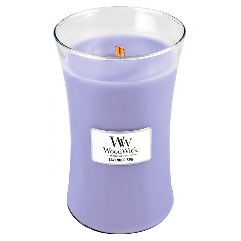 Woodwick candle maxi lavender