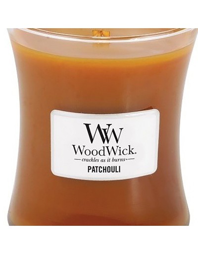 Patchouli médio de vela woodwick