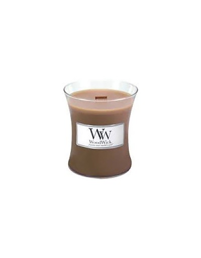 Woodwick candela media al biscotto