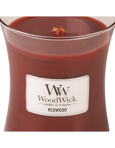 Woodwick candela media redwood