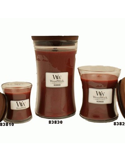 Woodwick candle mini redwood