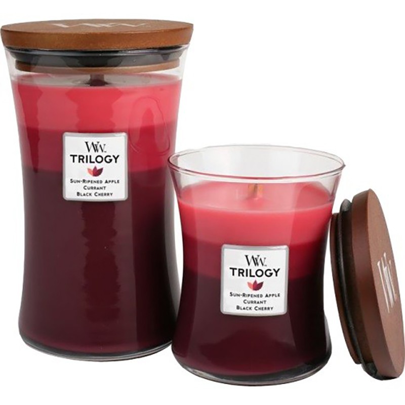 Woodwick candela trilogy maxi summer fruit