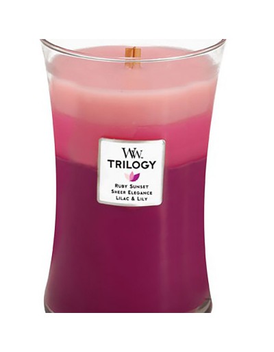 Woodwick candle trilogy maxi jardim secreto