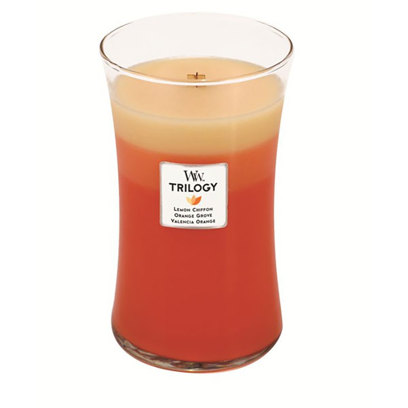 Woodwick candela trilogy maxi citrus burst