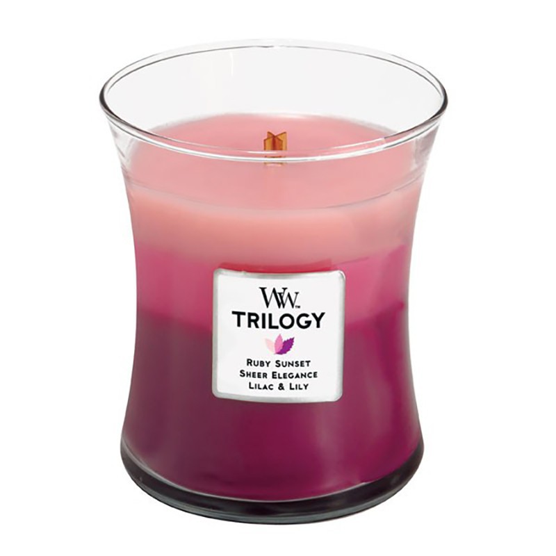 Woodwick candle trilogy jardim secreto médio