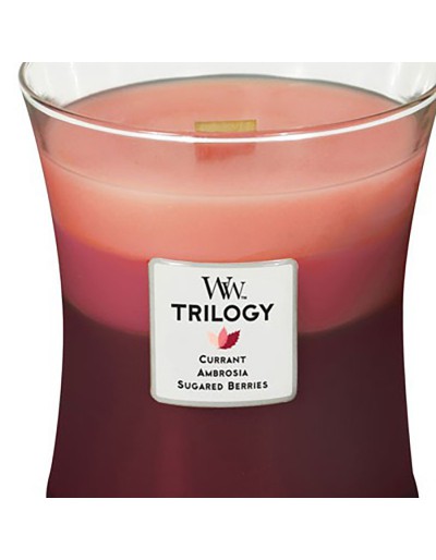 Woodwick candela trilogy media fruit temptation