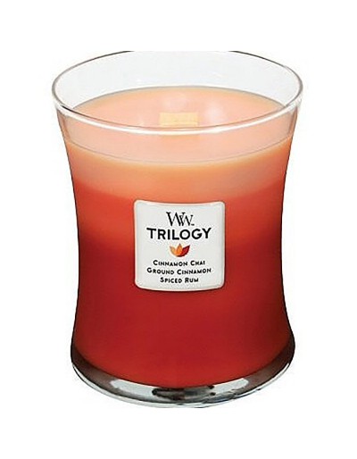 Woodwick Trilogy Candle Średnie egzotyczne przyprawy