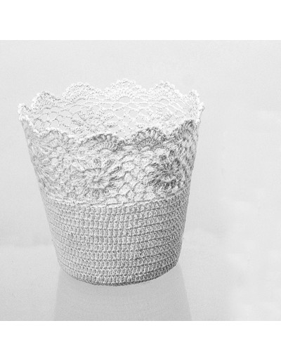 Vaso in pizzo 14 cm