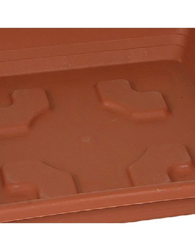 Square subvaso 20 cm TERRACOTTA