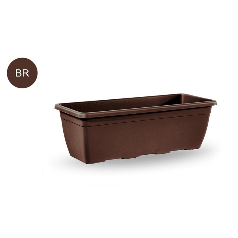 Naxos flowerbox 40cm BRONZE color