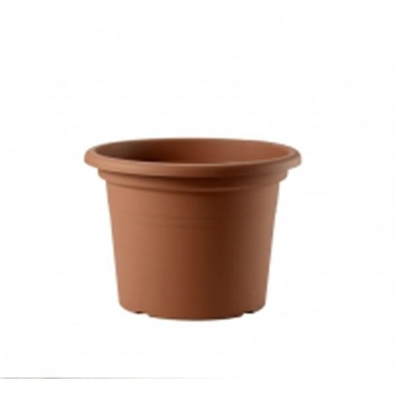 Vaso de cilindro de diâmetro TERRACOTTA de 35 cm