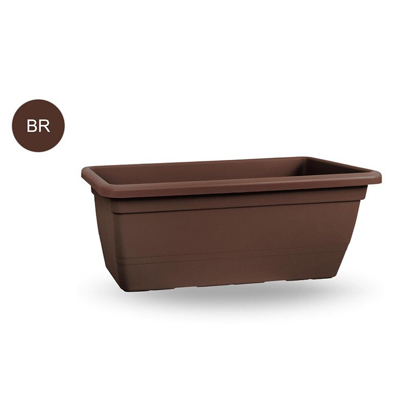 FIORIERA RETTANGOLARE ANTHEA 60 cm BRONZO FIORIERA RETTANGOLARE ANTHEA 60 cm BRONZO