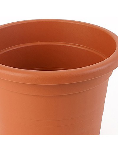 27 cm TERRACOTTA diameter cylinder vase