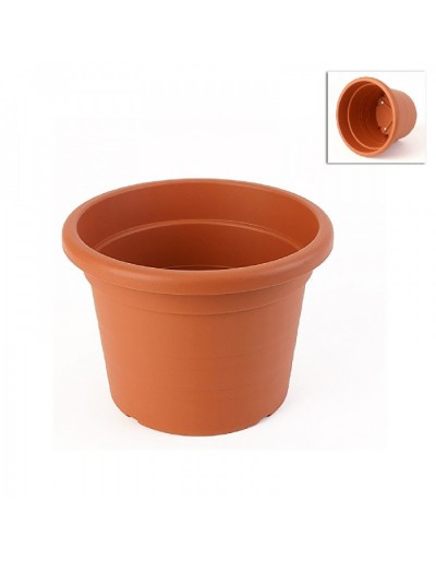 Cylindervas diameter 24 cm TERRACOTTA