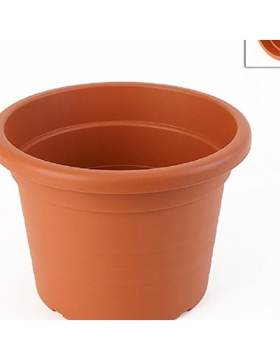 Cylindervas diameter 24 cm TERRACOTTA