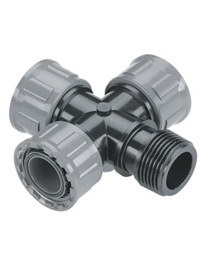 Gardena cross valve fitting