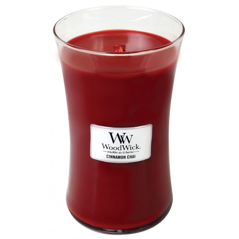 chai de canela maxi woodwick