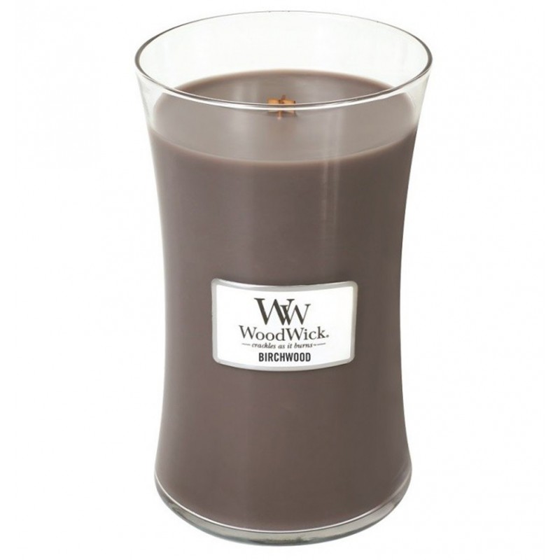 Woodwick maxi madeira de bétula