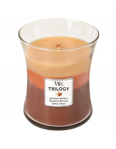 Woodwick trilogy media autumn comfort