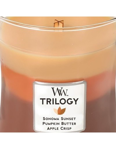 Woodwick trilogy media autumn comfort