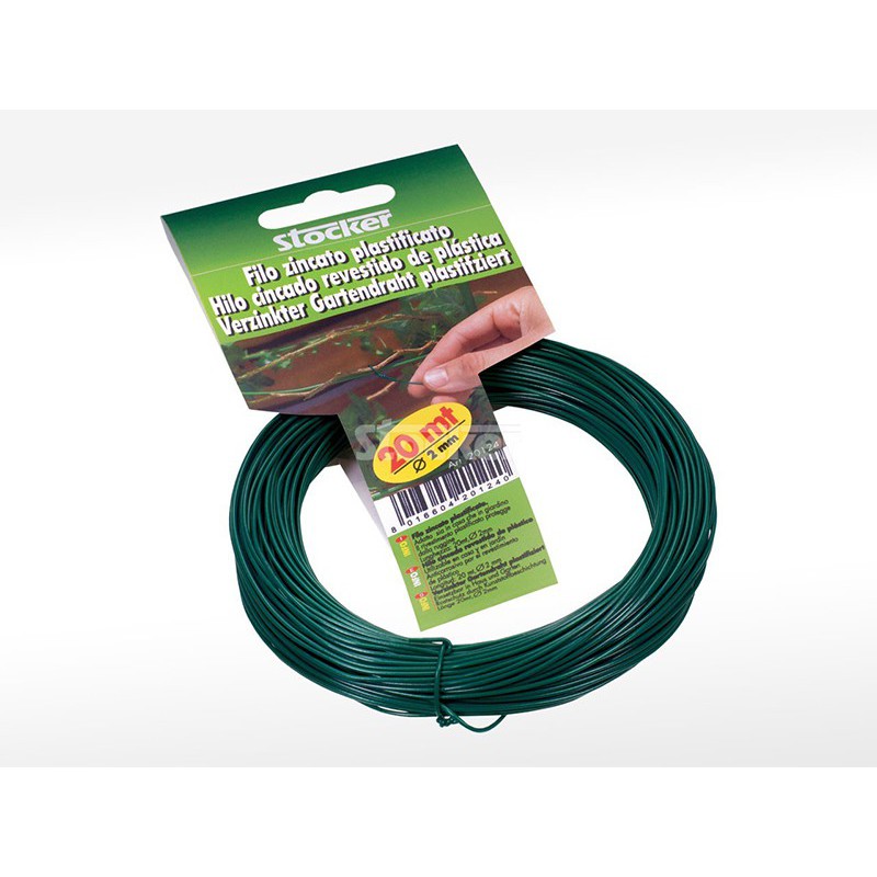 PLAST GARDENING WIRE. 1,2 mm x20MT