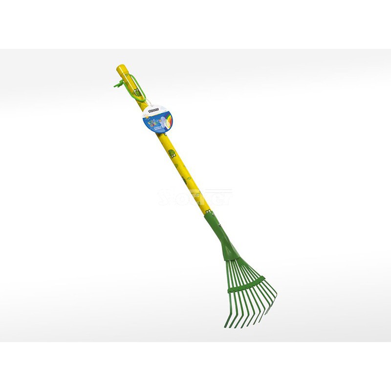 RAKE 78CM VERDE COR KIDS JARDIM