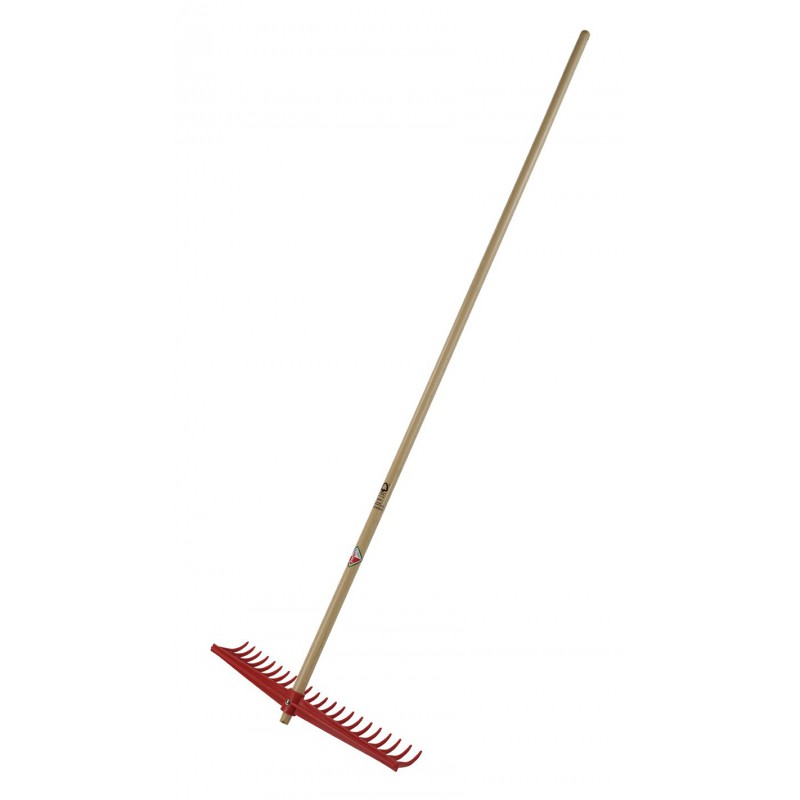 Plastic rake 22 curved teeth