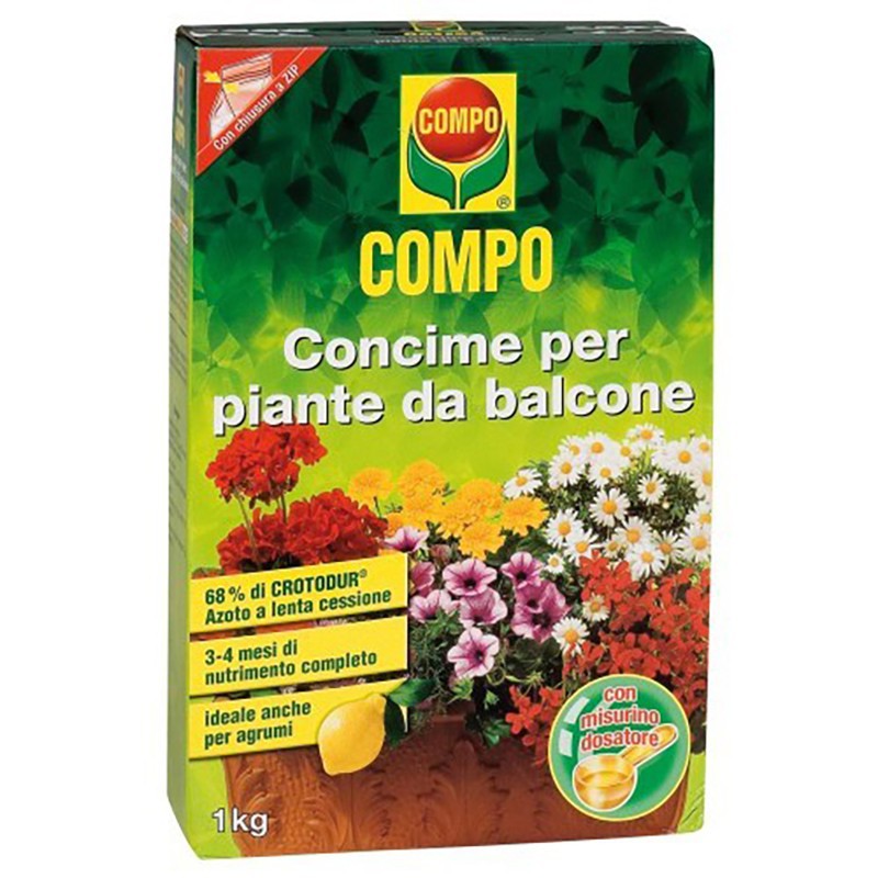 COMPO CONCIME PARA PLANTAS DA varanda 1 kg