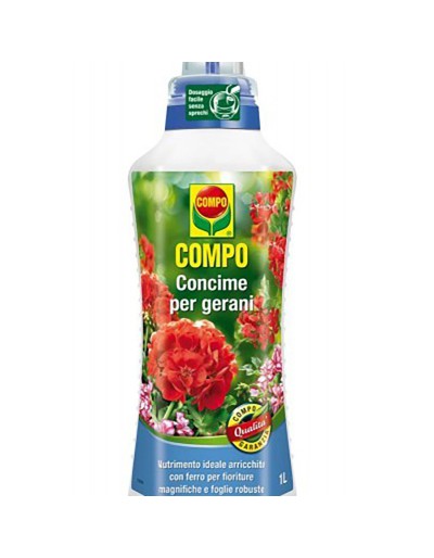 Como liquid geranium fertilizer