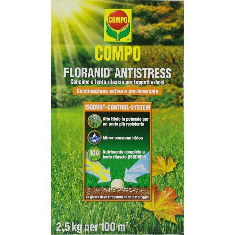 COMPO FLORANID ANTI-STRESS 2.5KG COMPO FLORANID ANTI-STRESS 2.5KG