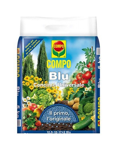 1 kg de compo azul fertilizante universal