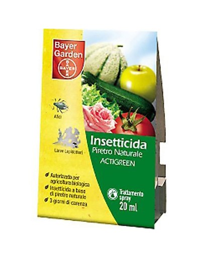 Bayer pyrethin insecticide actigreen