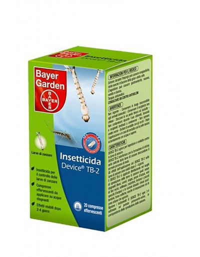 Larvicida bayer para mosquitos 20 pads