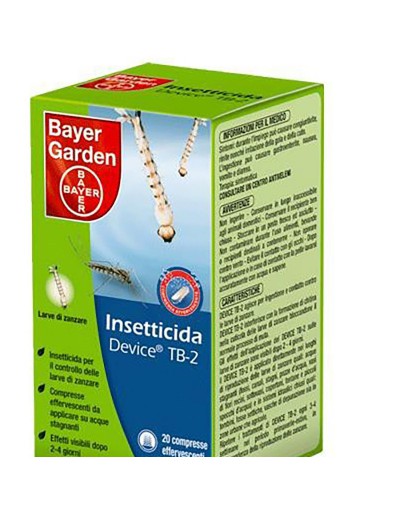 Larvicida bayer para mosquitos 20 pads