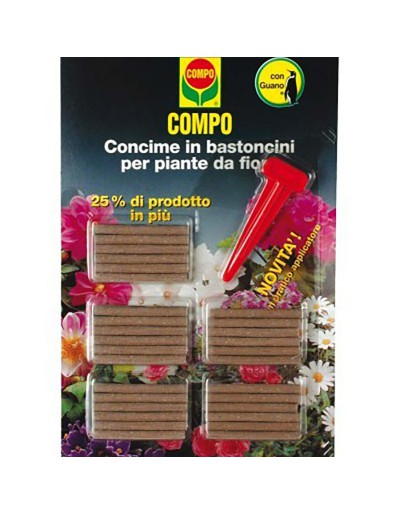 COMPO BASTONCINI P.FIORITE COM GUANO 30PZ.