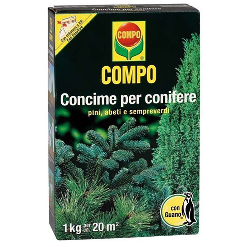 COMPO CONIFER GÖDSEL MED GUANO 1 kg