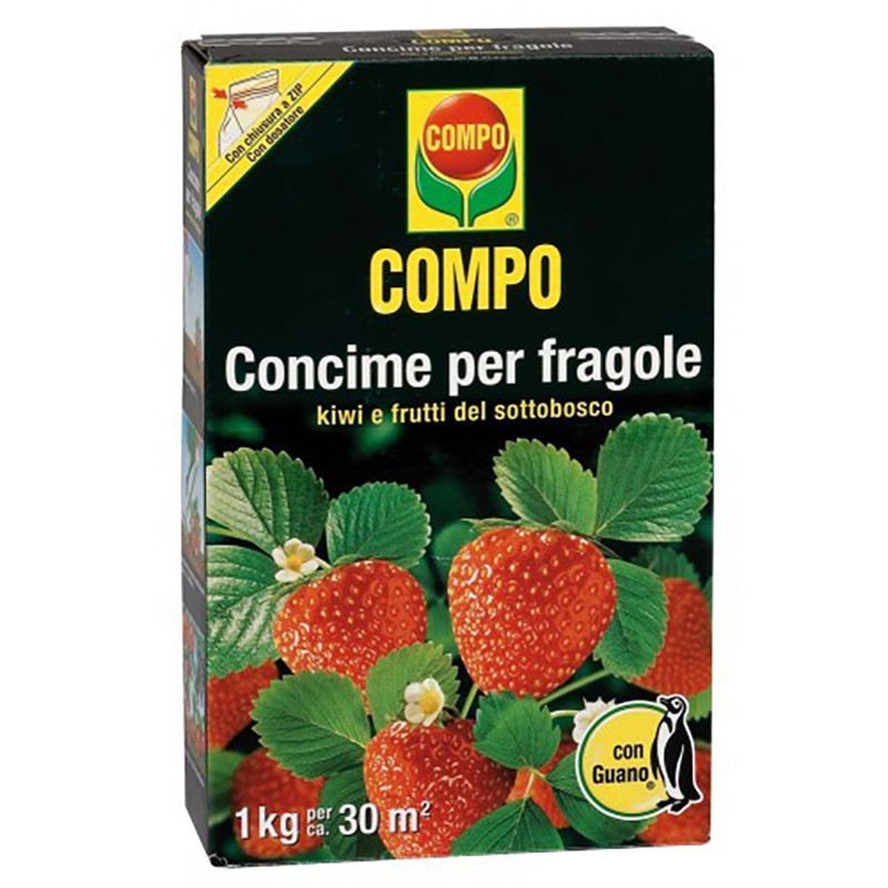COMPO CONCIME FRAGOLE avec GUANO 1 kg