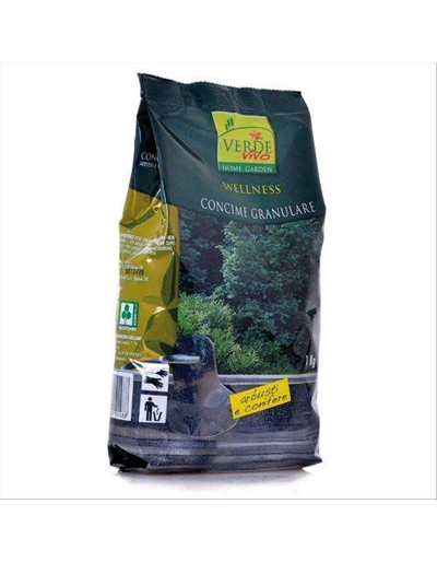 Granular fertilizer for shrubs and conifers