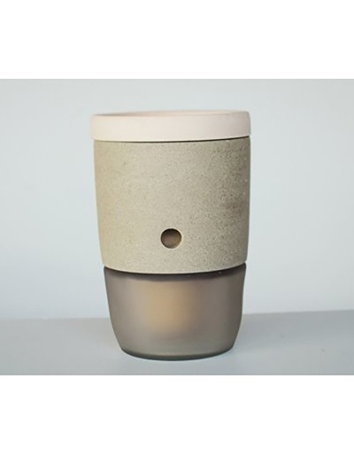 D&amp;M Vase p&amp;p module taupe 19