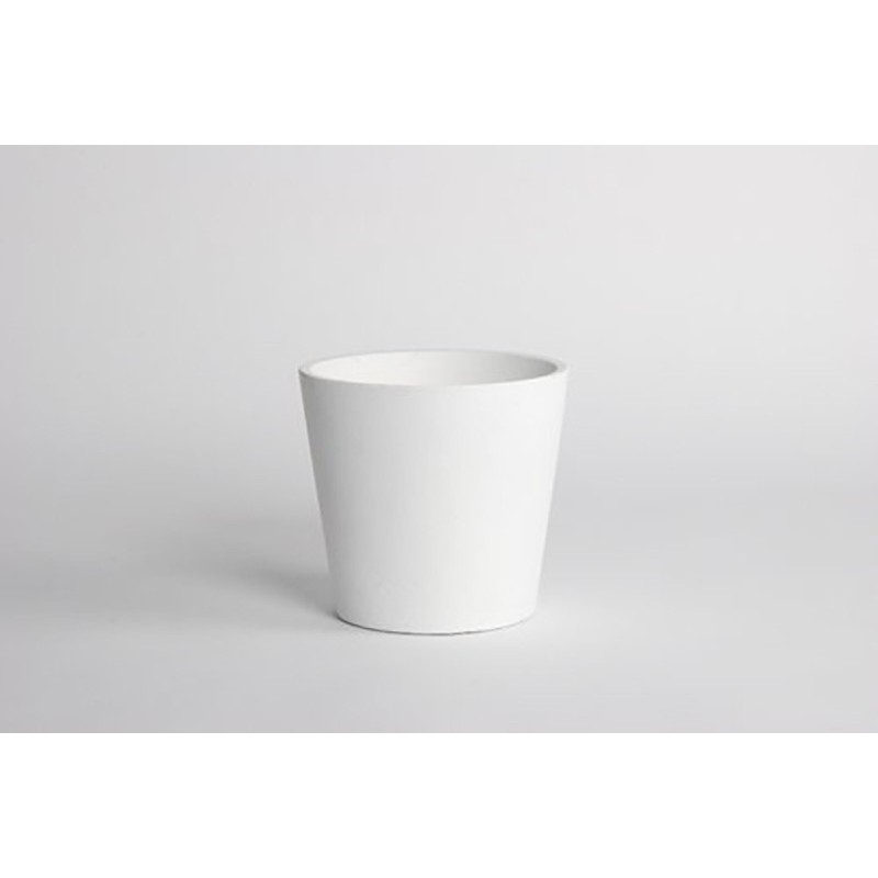 D&M Vase céramique blanche 14 cm