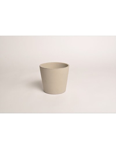 D&M Vase Keramik Taupe 23 cm