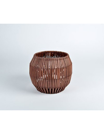 D&amp;M Vase/Tight Rust Korb 18cm