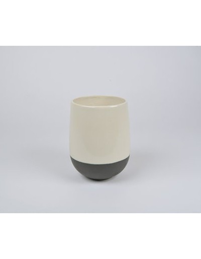D&amp;M Vase Split White 11cm